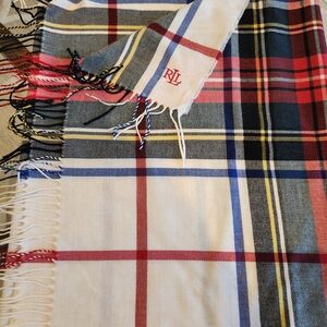 Ralph Lauren Plaid Scarf